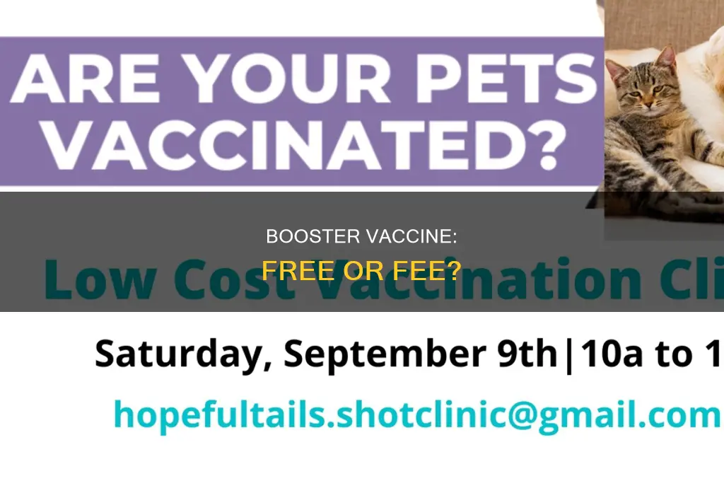 do you have to pay for the booster vaccine