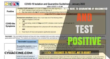 Vaccinated and Positive: Do I Need to Quarantine?