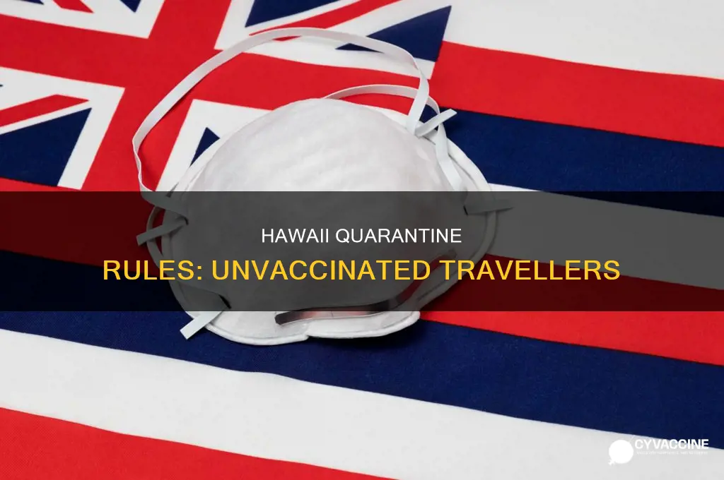 do you have to quarantine in hawaii if not vaccinated