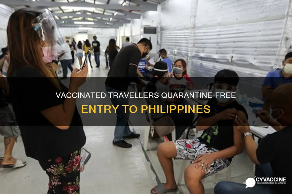 do you have to quarantine in philippines if vaccinated