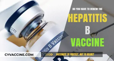 Hepatitis B Vaccine: Do You Need a Booster?