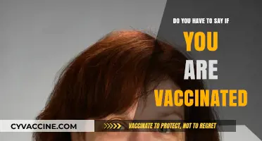 Vaccination Status: When to Disclose and to Whom
