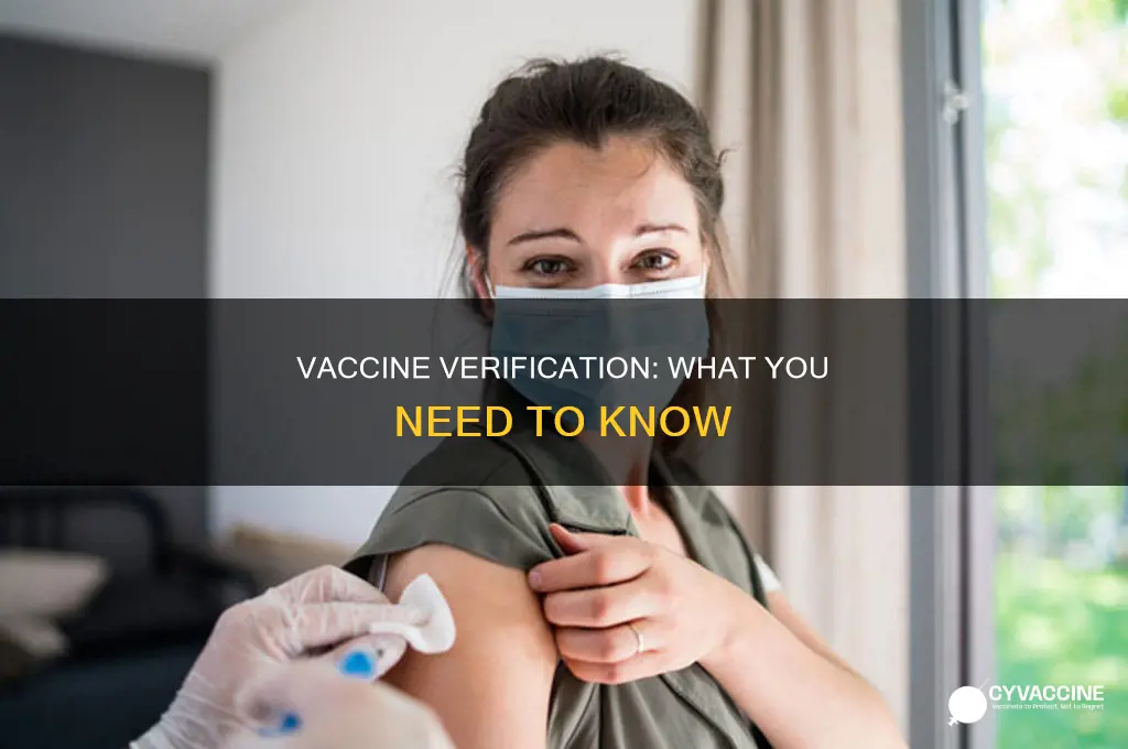 do you have to show proof for vaccine
