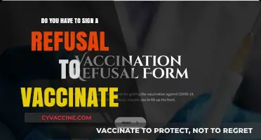 Vaccine Refusal: Your Signature, Your Choice