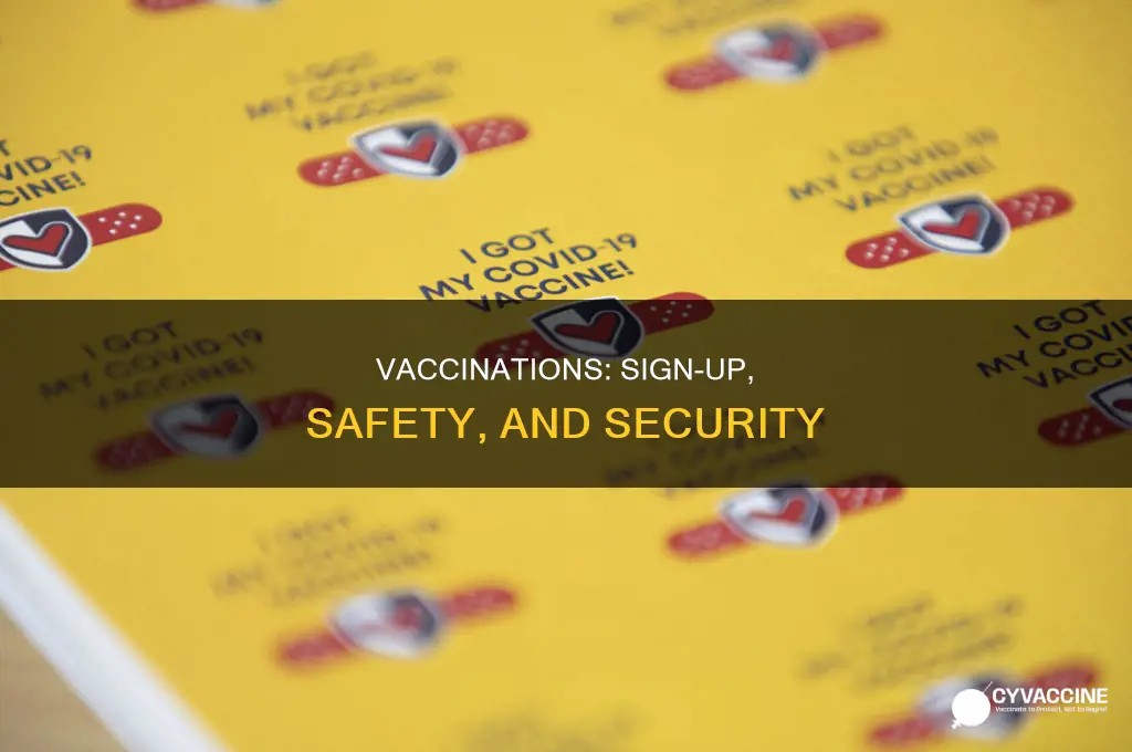 do you have to sign up for vaccinations