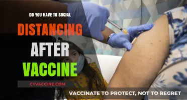 Social Distancing: Vaccinated, but not yet free