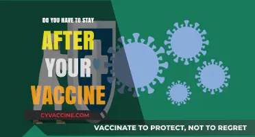 Vaccine Safety: Stay, Monitor, and Go!