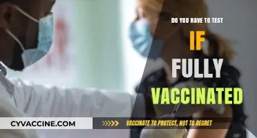 Vaccination Status: Testing Requirements for the Fully Vaccinated