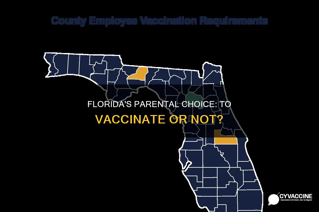 do you have to vaccinate your child in florida