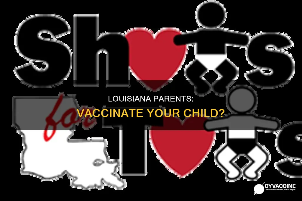 do you have to vaccinate your child in louisiana