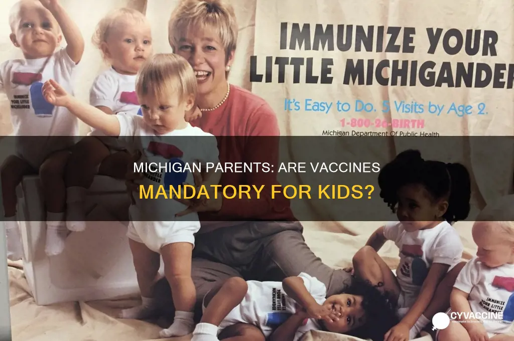 do you have to vaccinate your child in michigan