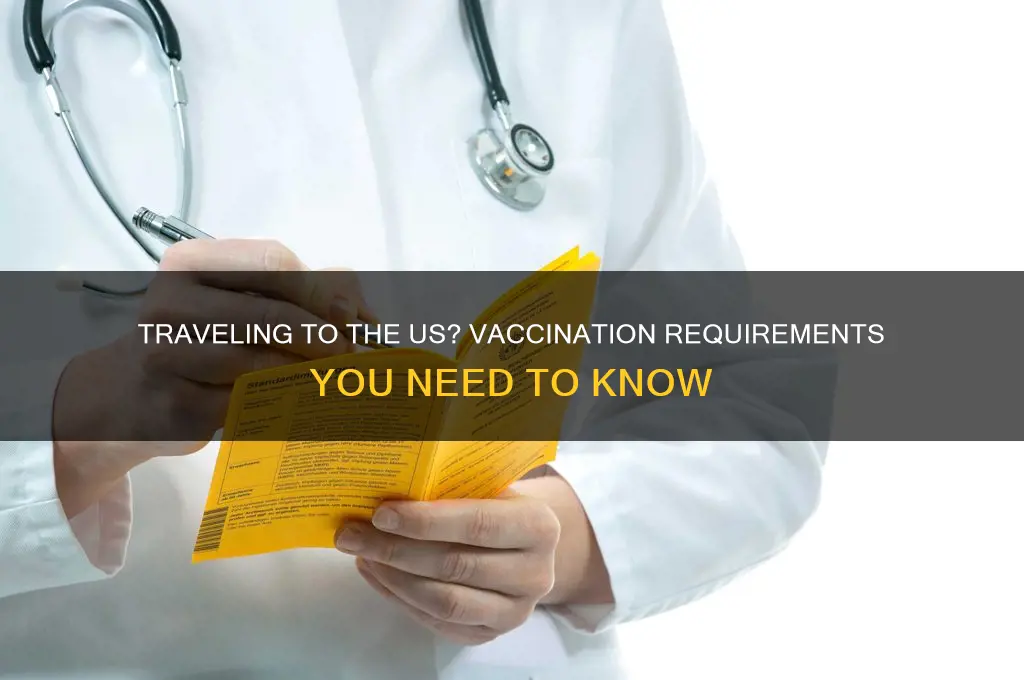 do you have to vaccinated to enter us