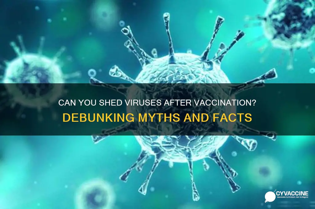 do you shed virus after vaccination