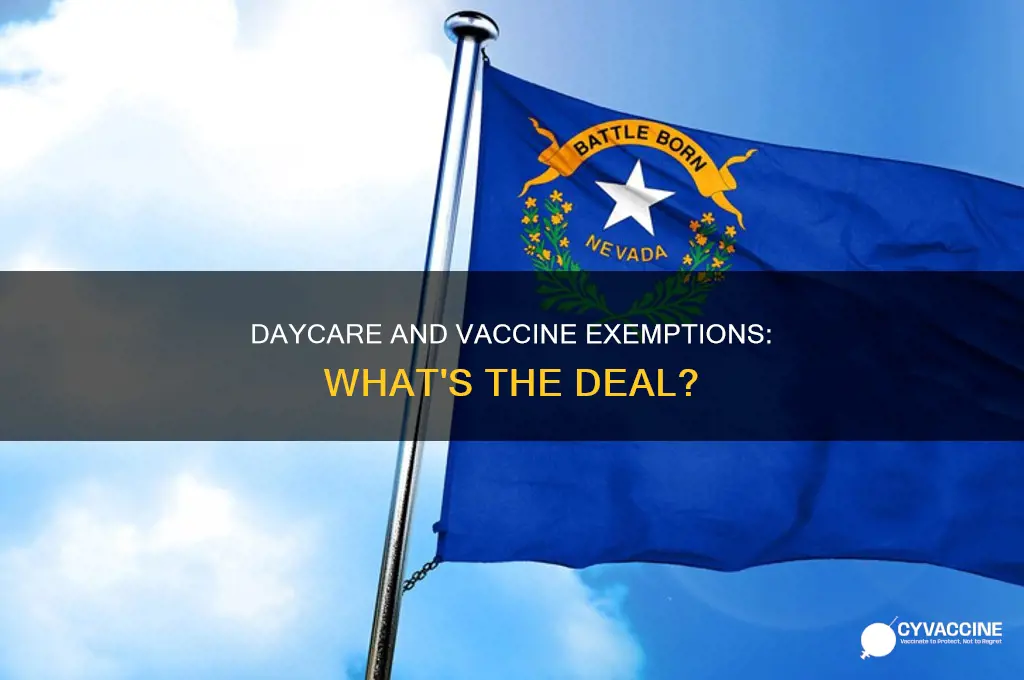 does a daycare have to accept vaccine exemptions