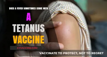 Tetanus Vaccine Side Effects: Fever and More