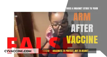 Magnets and Vaccines: Arm Attraction Mystery