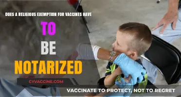 Religious Exemptions for Vaccines: Do You Need a Notary?