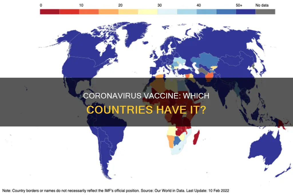 does any country have a vaccine for coronavirus