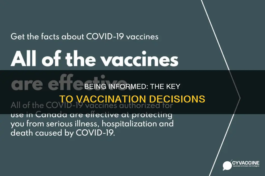 does being informed increase the likelihood of vaccinating