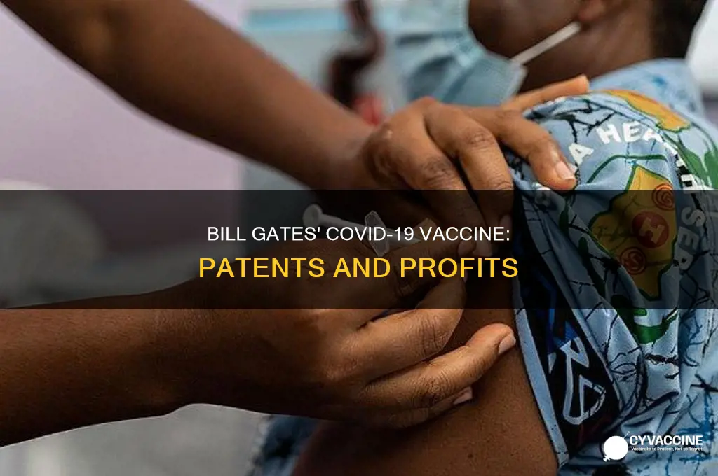 does bill gates have a corona vaccine patent