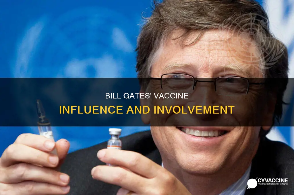 does bill gates have anything to do with the vaccine