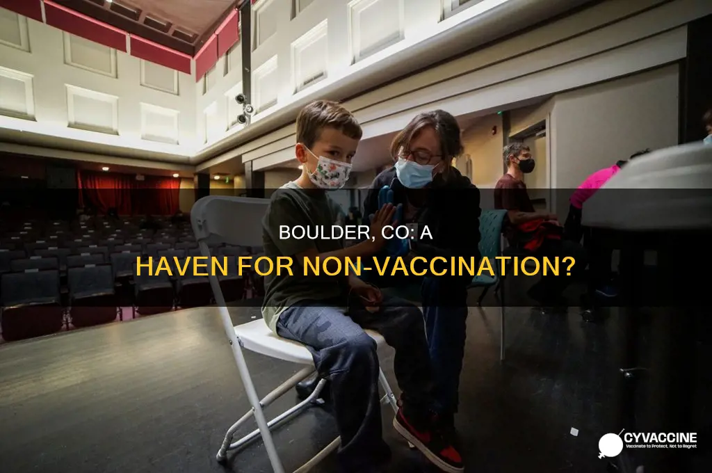 does boulder co have a high rate of non-vaccination
