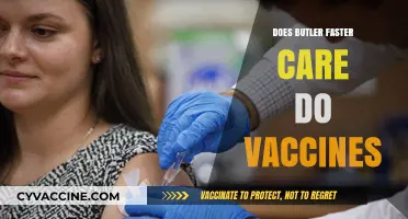 Does Butler Faster Care Offer Vaccines? Services and Availability Explained