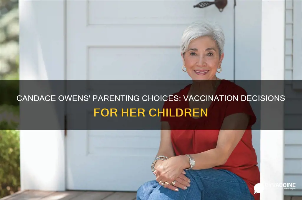 does candace owens vaccinate her kids