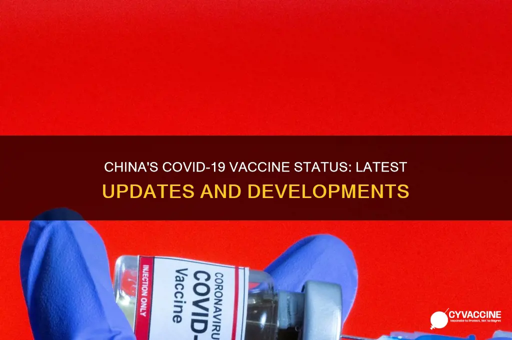 does china have the vaccine yet