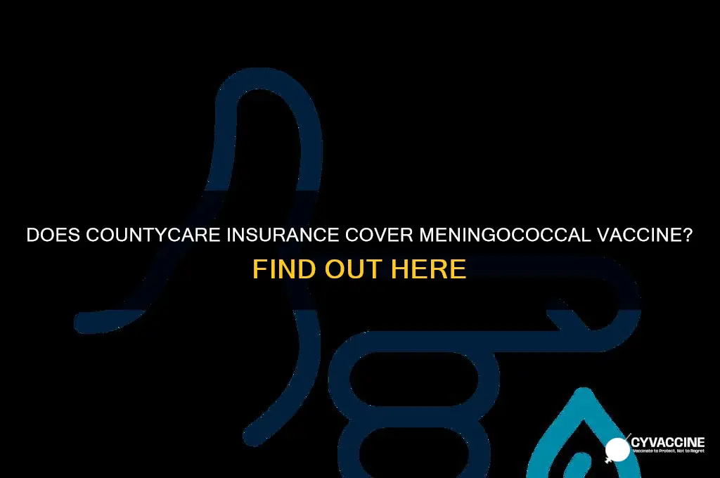 does countycare insurance covers meningococcal vaccine