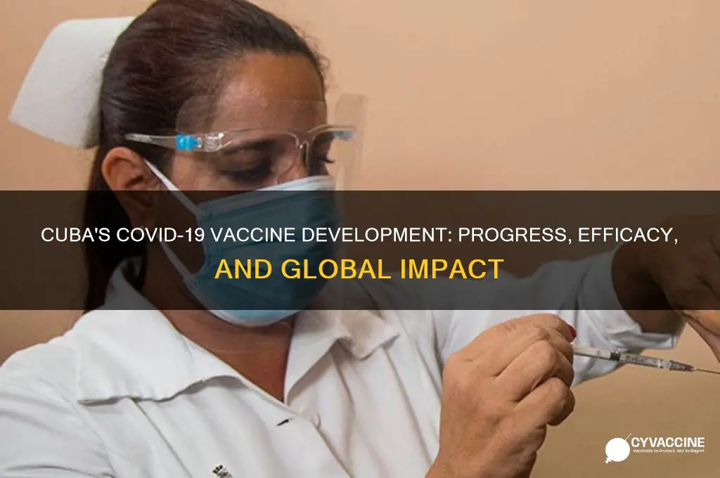 does cuba have a coronavirus vaccine