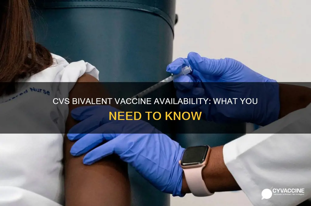 does cvs have the bivalent vaccine