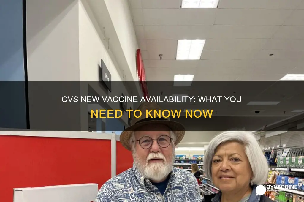 does cvs have the new vaccine