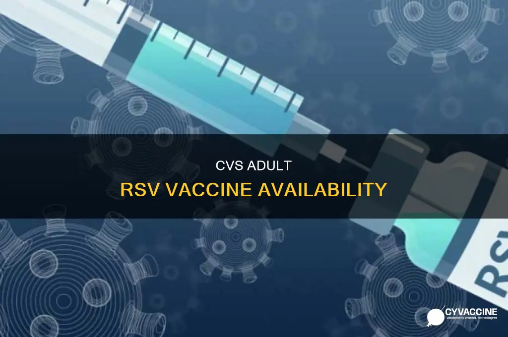 does cvs have the rsv vaccine for adults