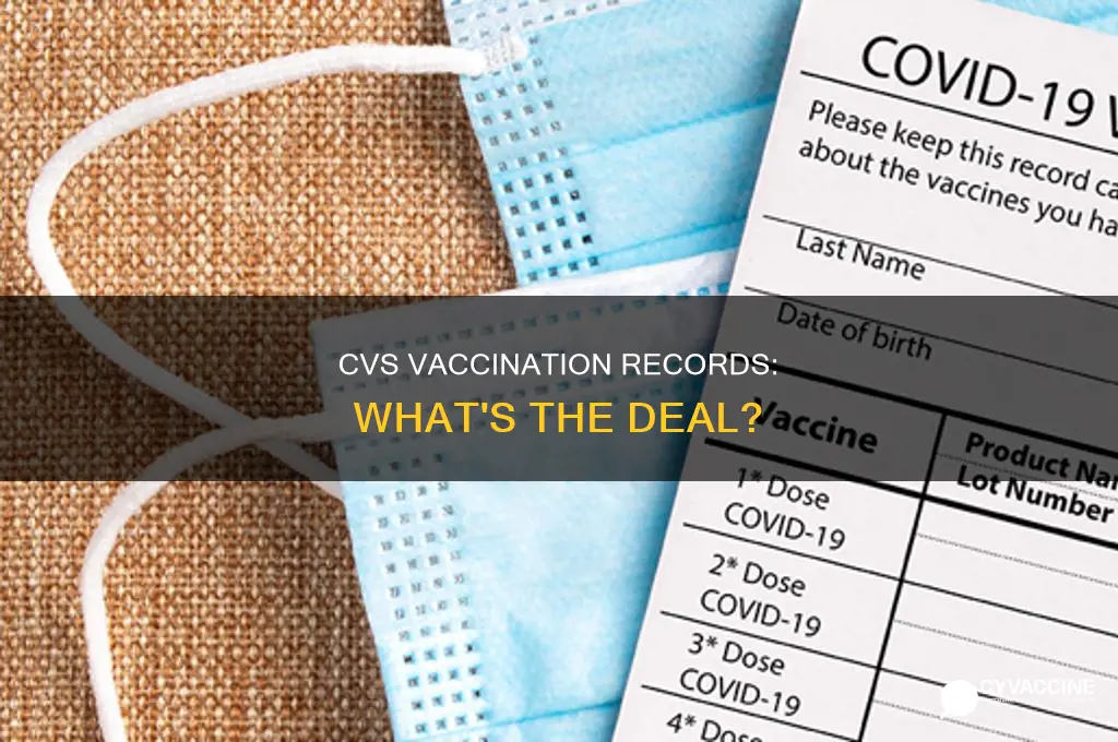 does cvs keep track of your vaccination records