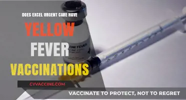 Excel Urgent Care: Yellow Fever Vaccination Availability
