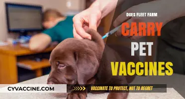 Does Fleet Farm Offer Pet Vaccines? A Comprehensive Guide