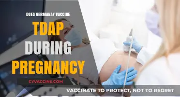 Is Tdap Vaccine Recommended for Pregnant Women in Germany?