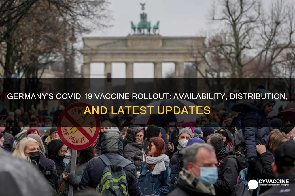 does germany have the coronavirus vaccine