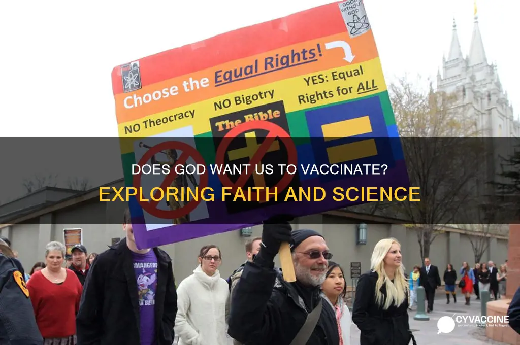 does god want us to vaccinate