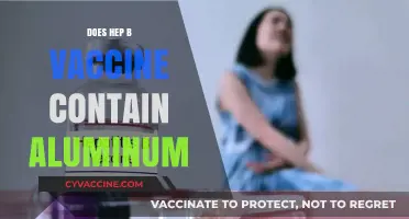 Hepatitis B Vaccine and Aluminum: Unraveling the Ingredients and Safety
