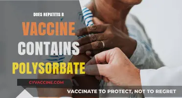 Hepatitis B Vaccine Ingredients: Does It Contain Polysorbate?