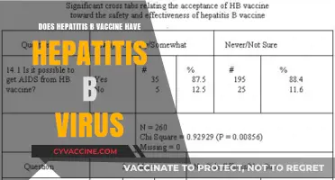 Hepatitis B Vaccine: Does It Contain the Virus?