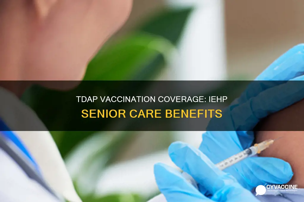 does iehp pay for tdp vaccinations for seniors