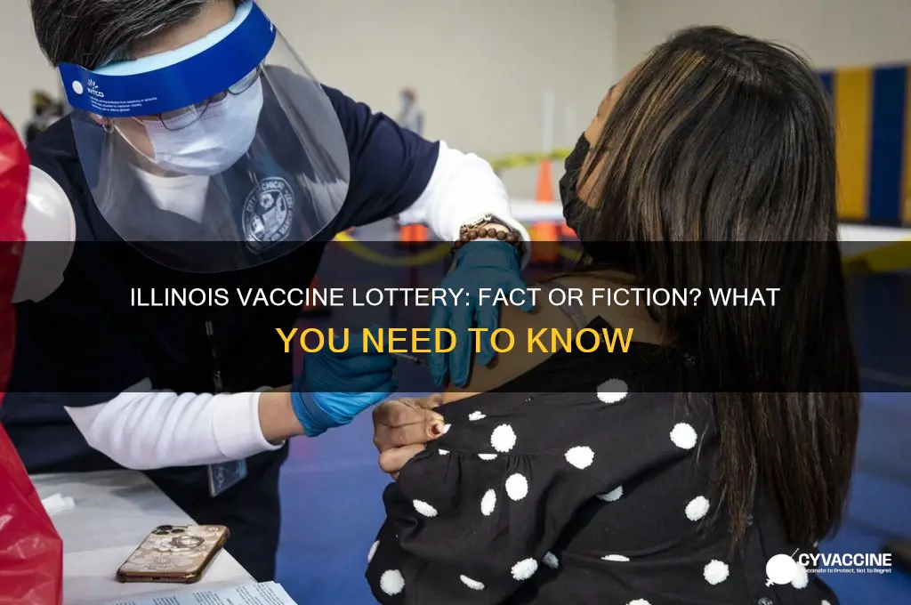 does illinois have a vaccine lottery