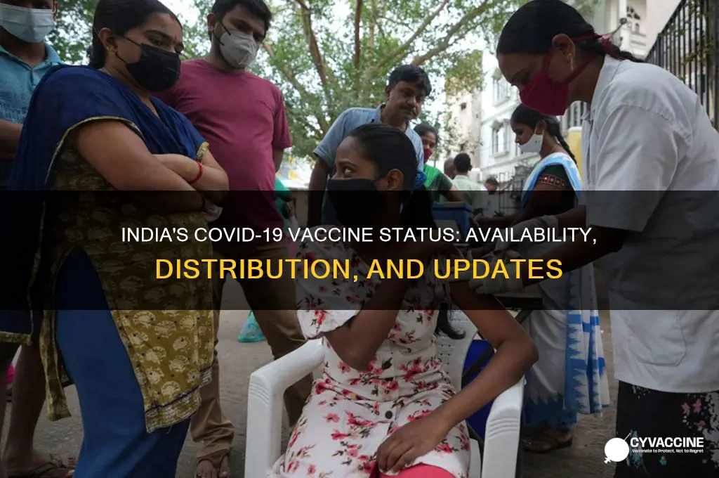 does india have the coronavirus vaccine