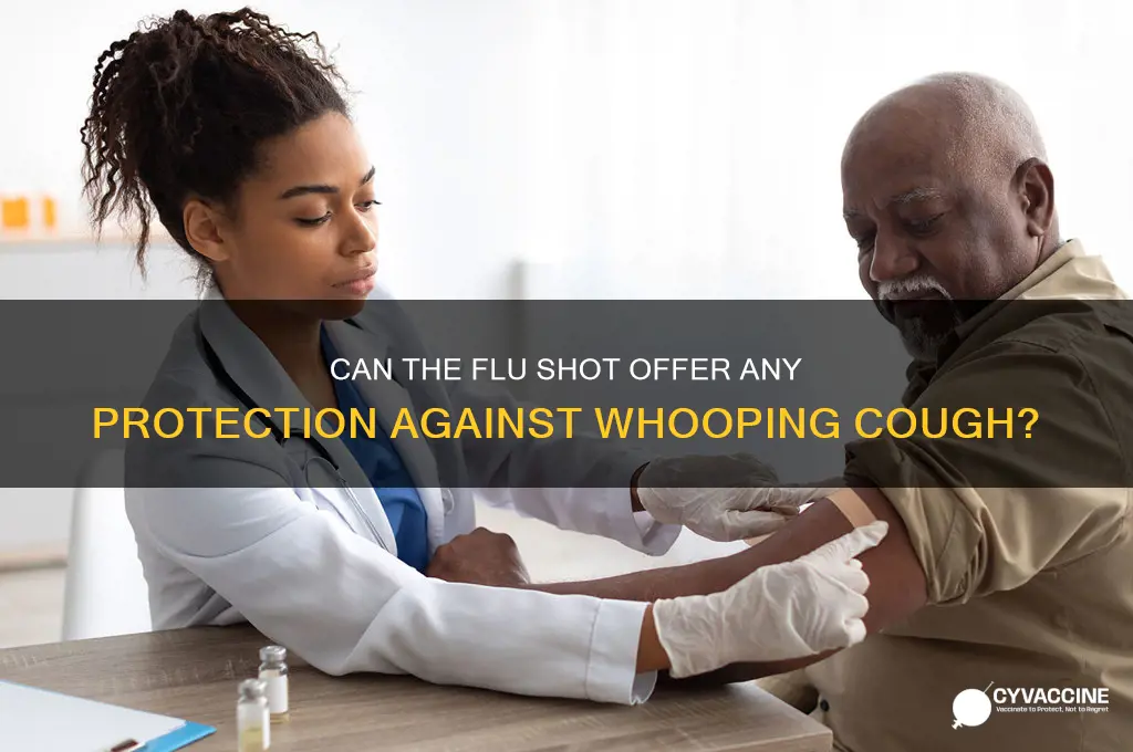 does influenza vaccine help with pertussis