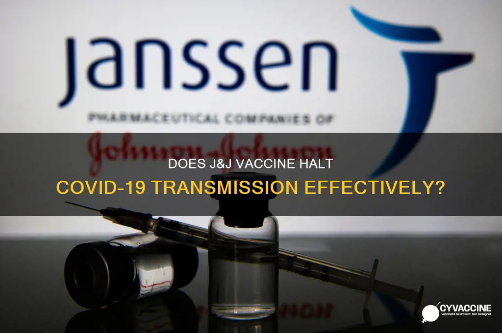 does j&j vaccine prevent spread