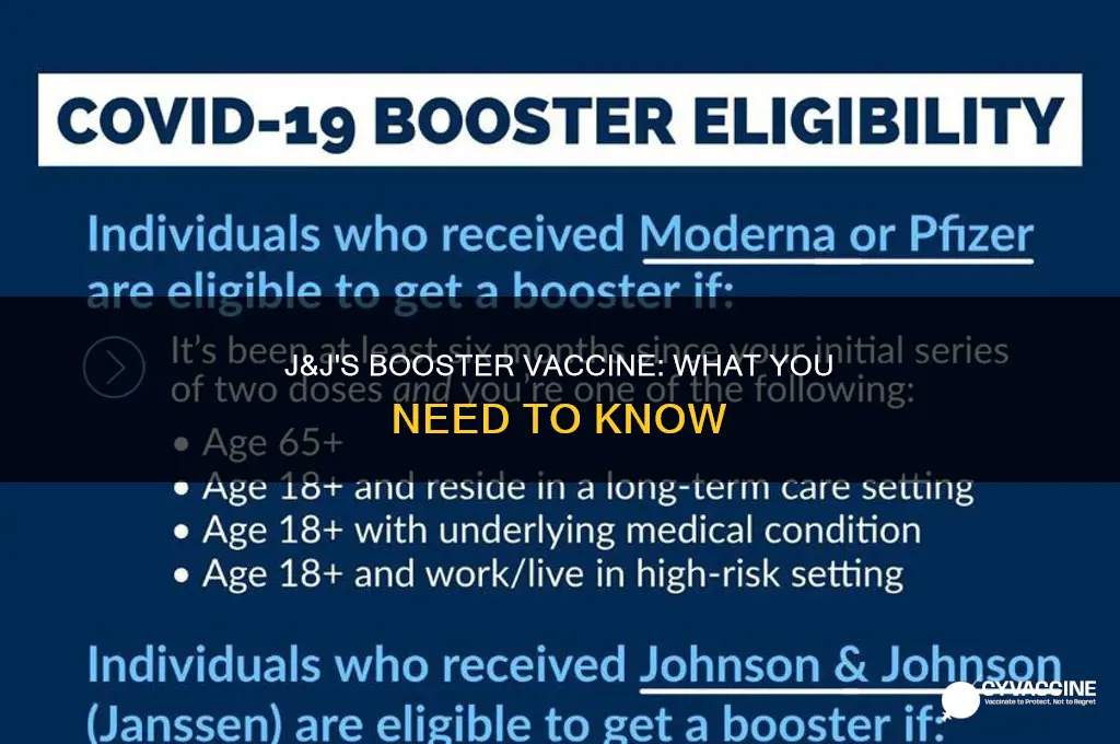 does j and j have a booster vaccine