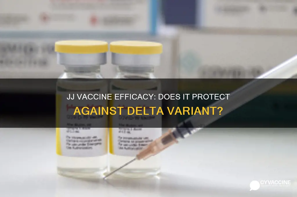 does jj vaccine protect against delta